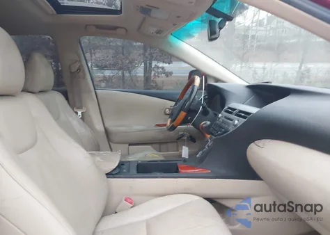 2010 Lexus Rx 350 from USA, damaged, VIN 2T2ZK1BA9AC017489